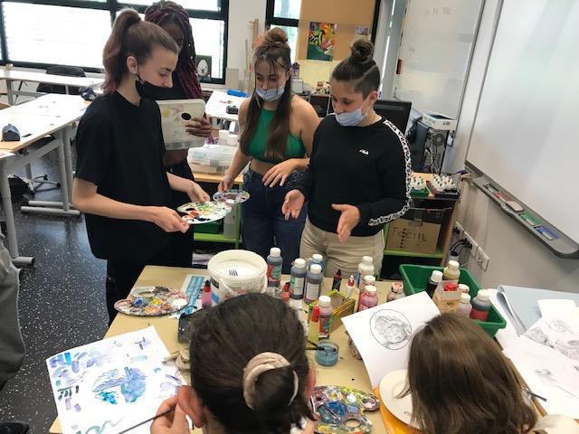 Cordées de la réussite : mini-stages de pratique artistique au lycée pour des élèves de la CHAAP du collège Clermont Cordées de la réussite : mini-stages de pratique artistique au lycée pour des élèves de la CHAAP du collège Clermont