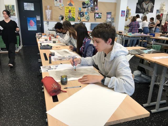 Cordées de la réussite : mini-stages de pratique artistique au lycée pour des élèves de la CHAAP du collège Clermont Cordées de la réussite : mini-stages de pratique artistique au lycée pour des élèves de la CHAAP du collège Clermont