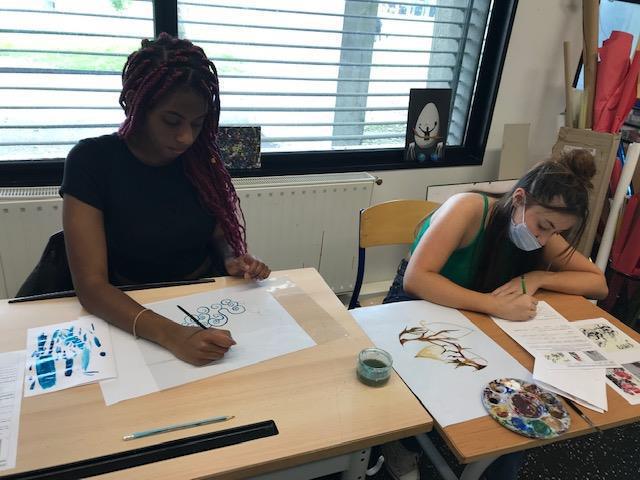 Cordées de la réussite : mini-stages de pratique artistique au lycée pour des élèves de la CHAAP du collège Clermont Cordées de la réussite : mini-stages de pratique artistique au lycée pour des élèves de la CHAAP du collège Clermont