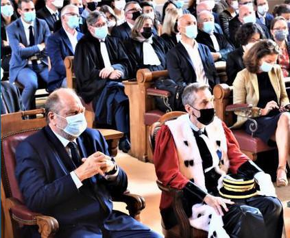 Monsieur Eric Tuffery, Procureur Général près la Cour d'appel de Pau, au lycée le lundi 27 février 2023 Monsieur Eric Tuffery, Procureur Général près la Cour d'appel de Pau, au lycée le lundi 27 février 2023