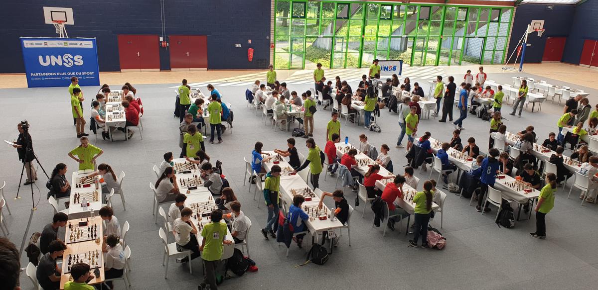 L'équipe du lycée 3ème au Championnat de France UNSS Échecs Lycées 2024 L'équipe du lycée 3ème au Championnat de France UNSS Échecs Lycées 2024