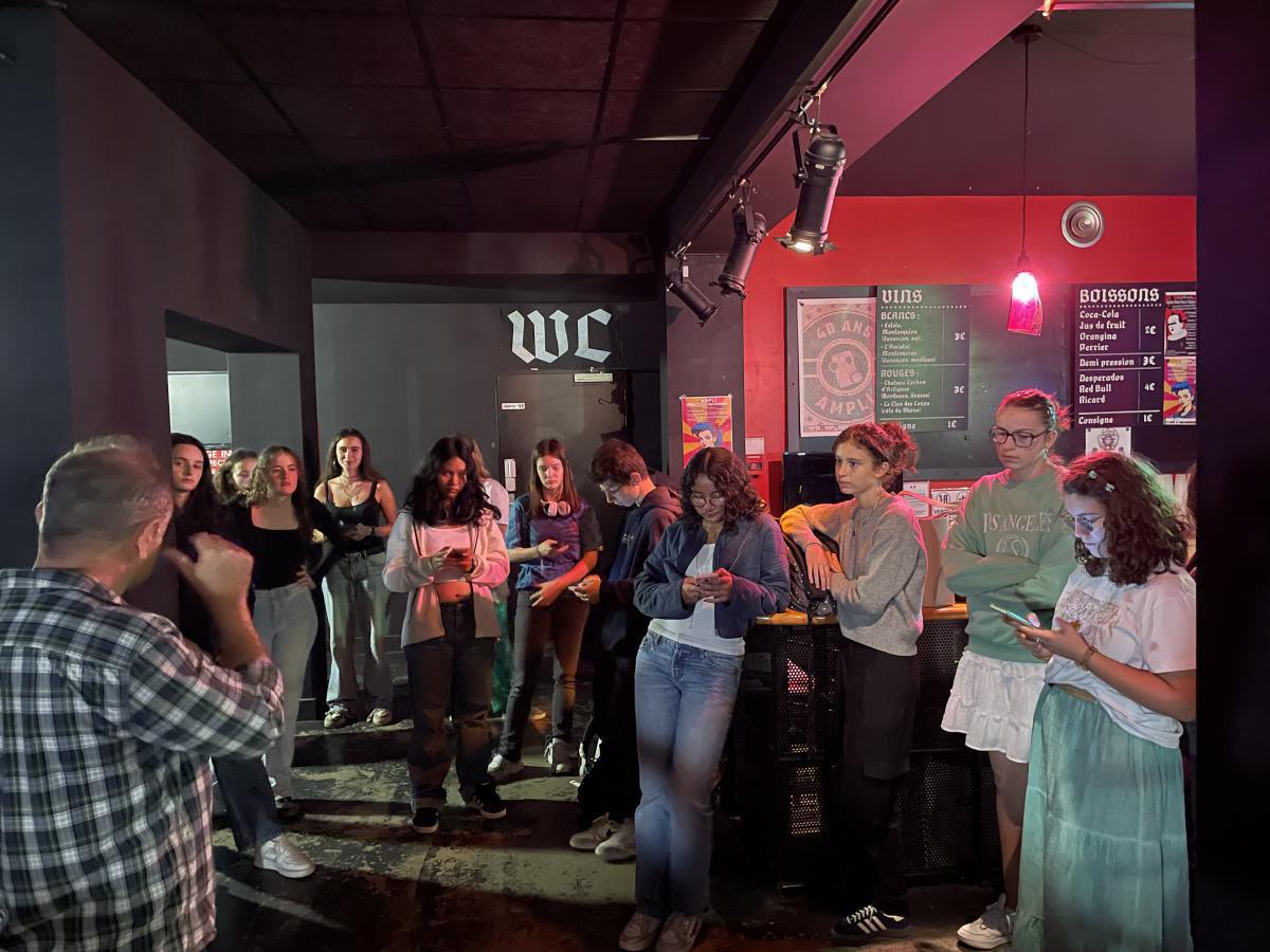 Concert privé d'Ofélia M pour les élèves d'histoire des arts de Seconde Concert privé d'Ofélia M pour les élèves d'histoire des arts de Seconde