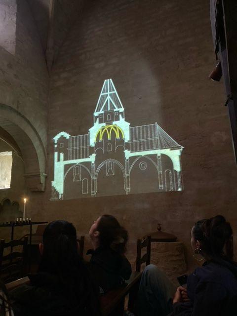 Visite de l'église de L' Hôpital Saint-Blaise par les élèves de Seconde d'Histoire des arts Visite de l'église de L' Hôpital Saint-Blaise par les élèves de Seconde d'Histoire des arts