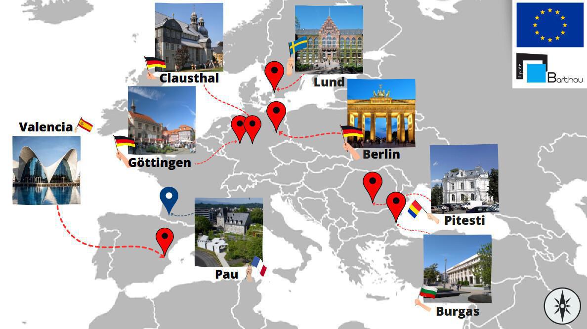 Mobilités Erasmus 2024 : une expérience inoubliable! Mobilités Erasmus 2024 : une expérience inoubliable!