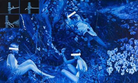 BLEU SANG - Voyage dans la genèse d'un tableau