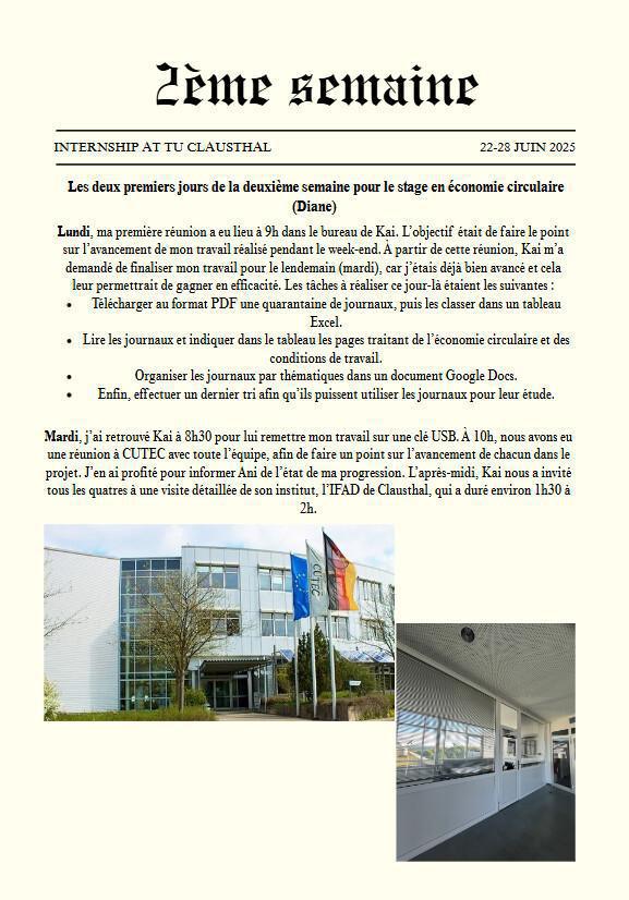 Erasmus+ 2025 en Allemagne : témoignage de 4 étudiants de CPGE BCPST, ECG et PCSI en stage à la TU de Clausthal