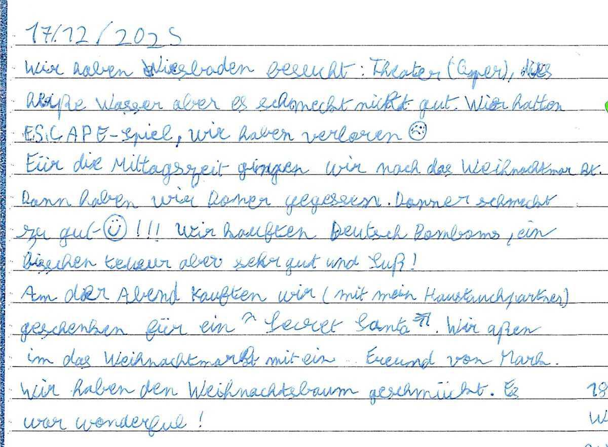 AUSTAUSCH LIMBURG PAU DEZEMBER 2025