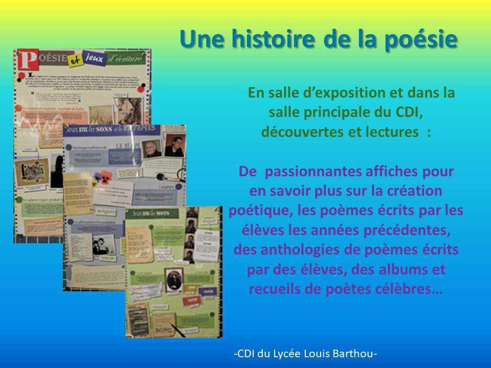 Un printemps tout en poésie...