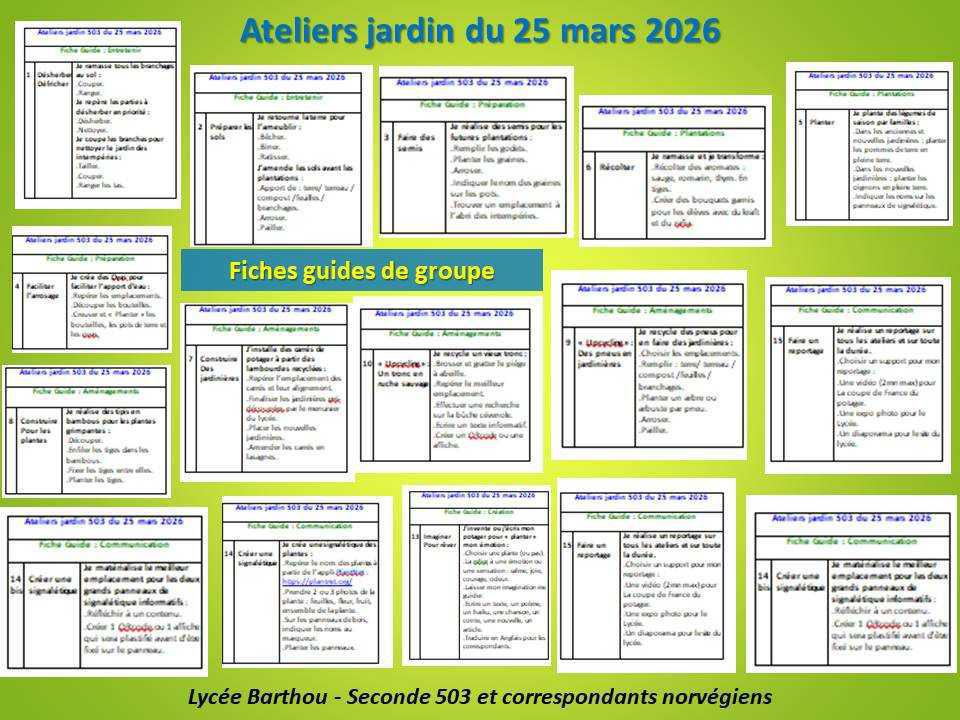 Retour en images de l'Atelier jardin du 25 mars 2026