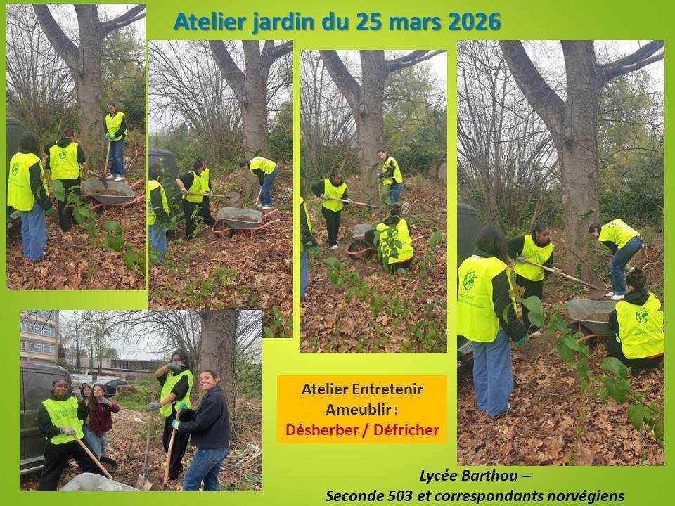 Retour en images de l'Atelier jardin du 25 mars 2026