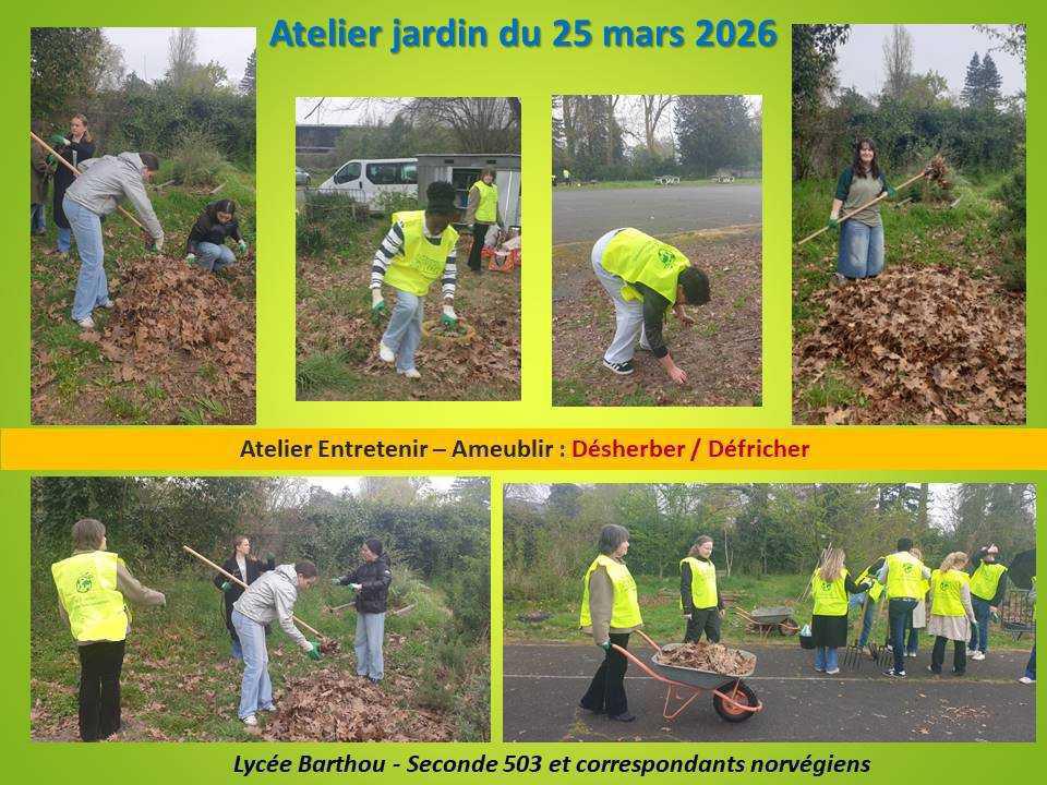 Retour en images de l'Atelier jardin du 25 mars 2026