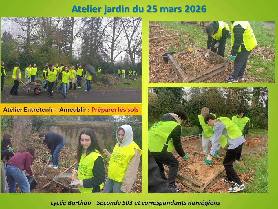Retour en images de l'Atelier jardin du 25 mars 2026