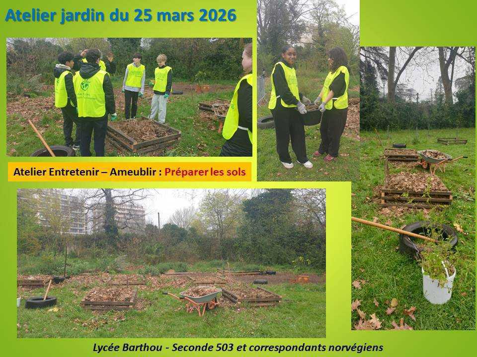 Retour en images de l'Atelier jardin du 25 mars 2026