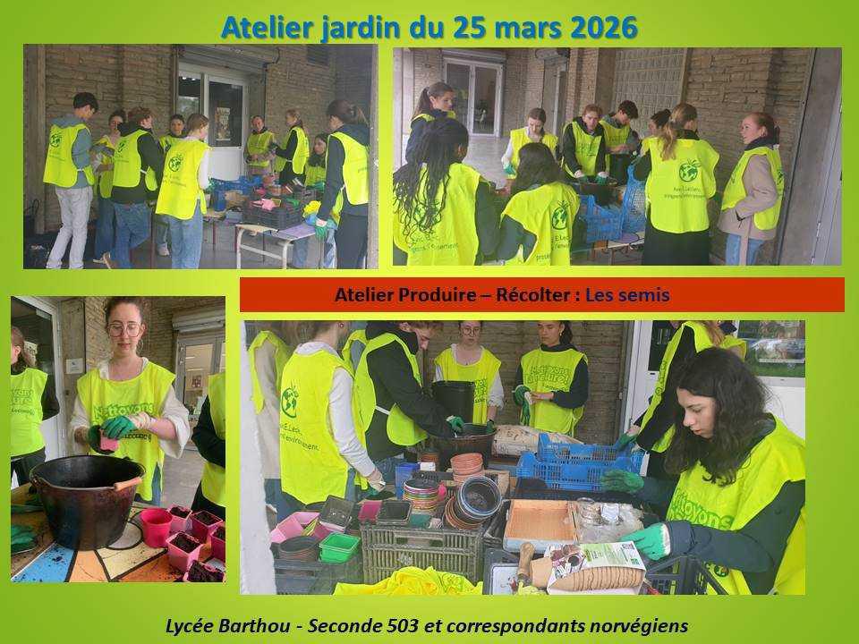 Retour en images de l'Atelier jardin du 25 mars 2026