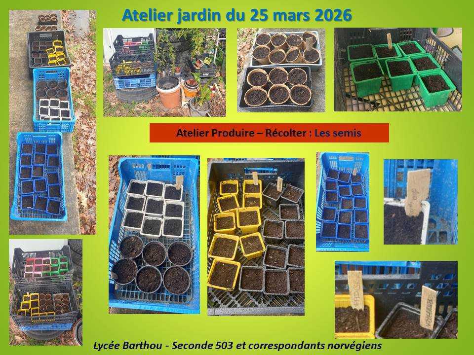 Retour en images de l'Atelier jardin du 25 mars 2026