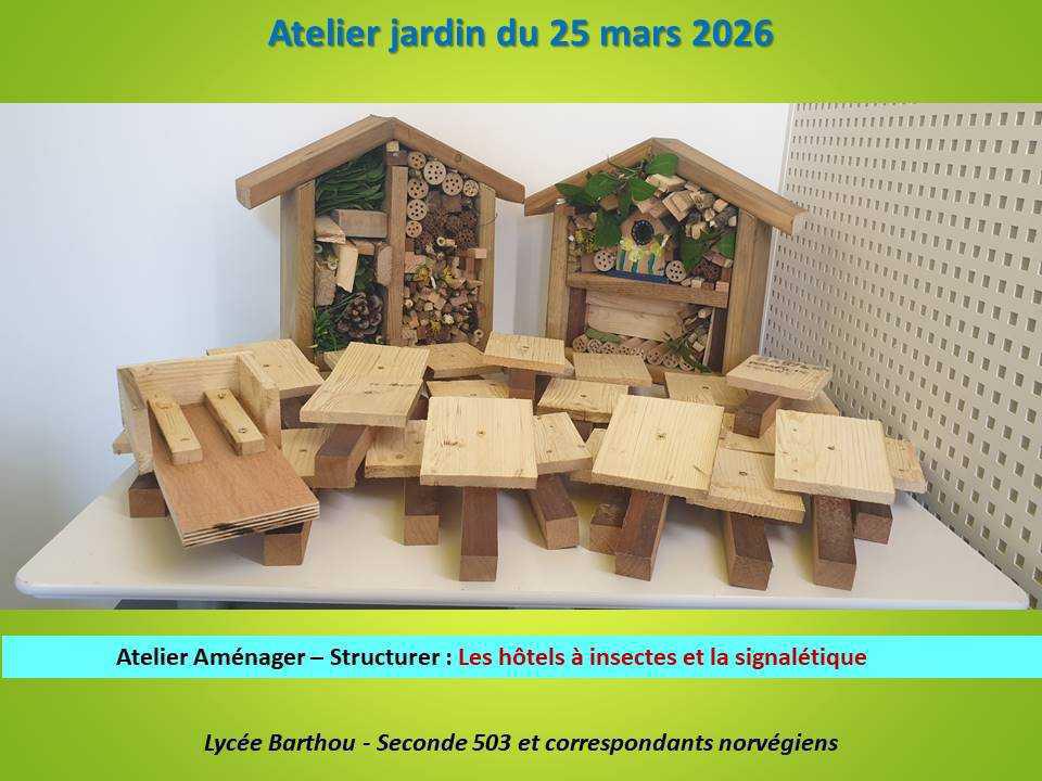 Retour en images de l'Atelier jardin du 25 mars 2026