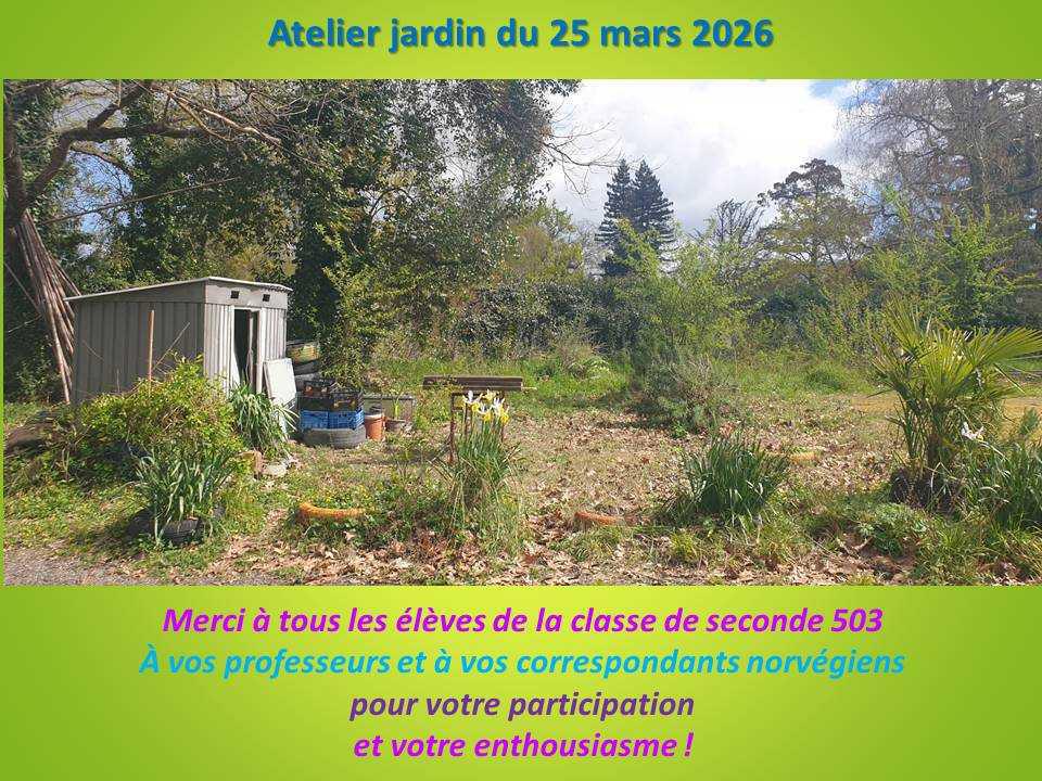 Retour en images de l'Atelier jardin du 25 mars 2026 Retour en images de l'Atelier jardin du 25 mars 2026
