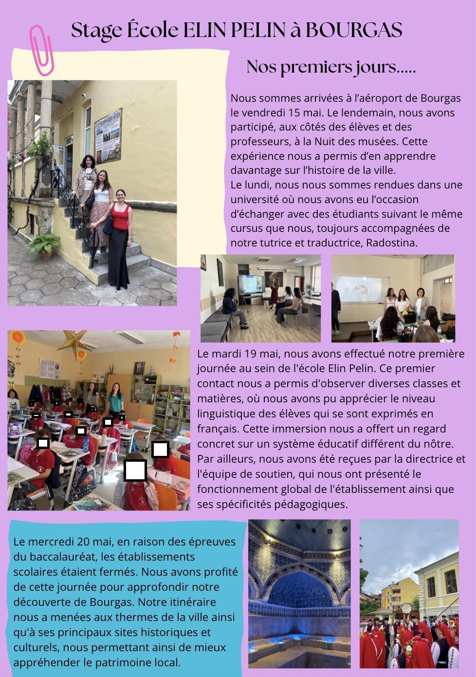 Licence 3 PPPE : stage Erasmus+ 2026 en Bulgarie