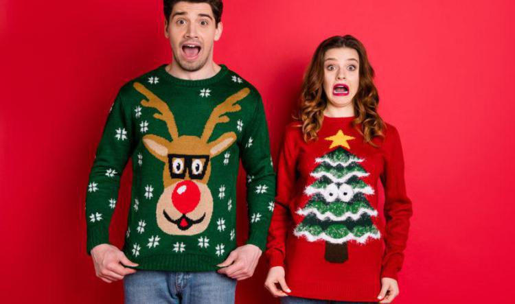 Résultats du concours "Pull moche" spécial Noël : roulement de tambour...