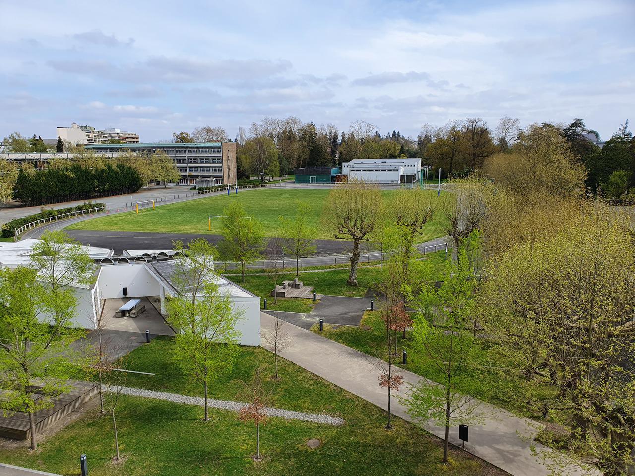 Vue parc stade