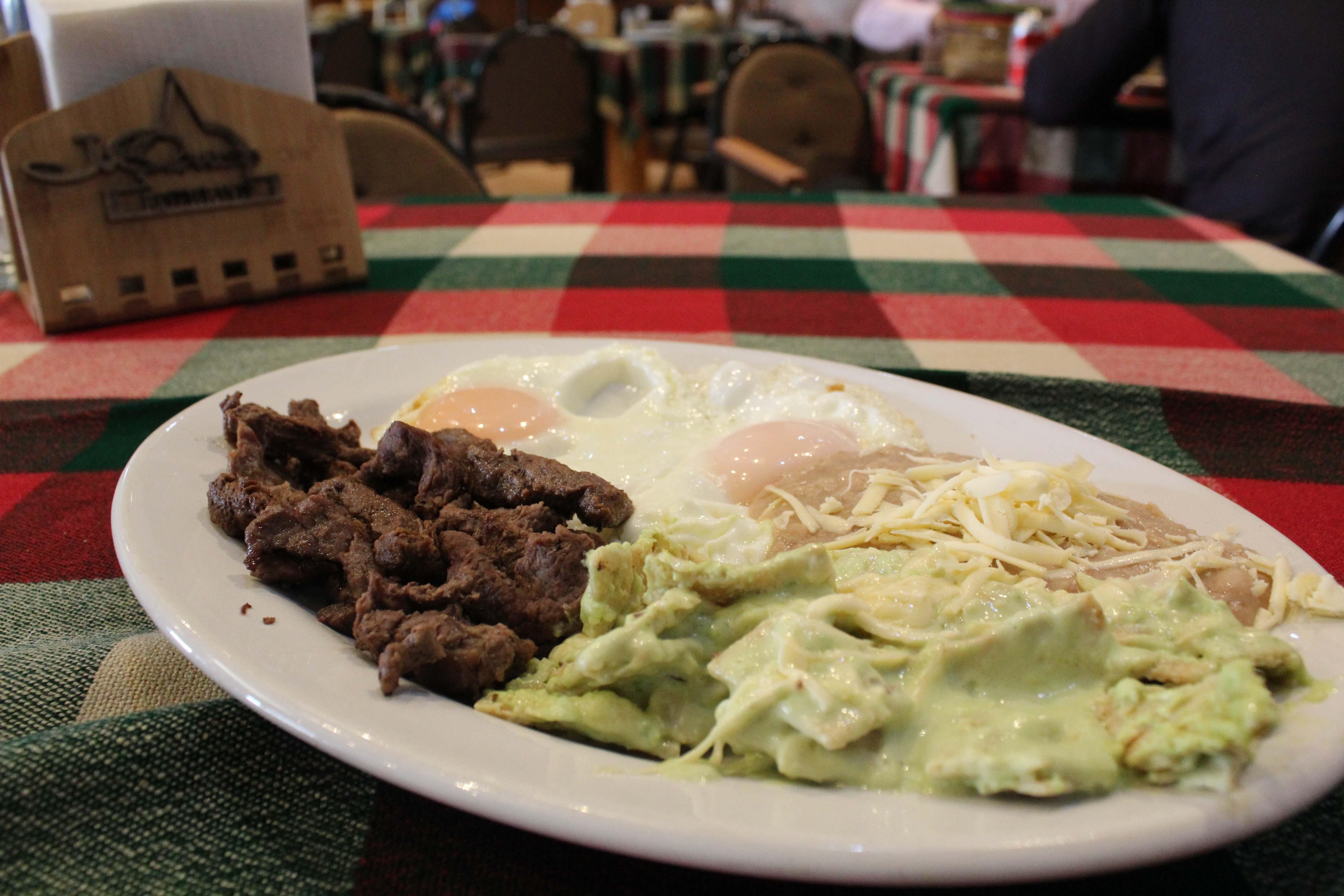 Huevos con Arrachera