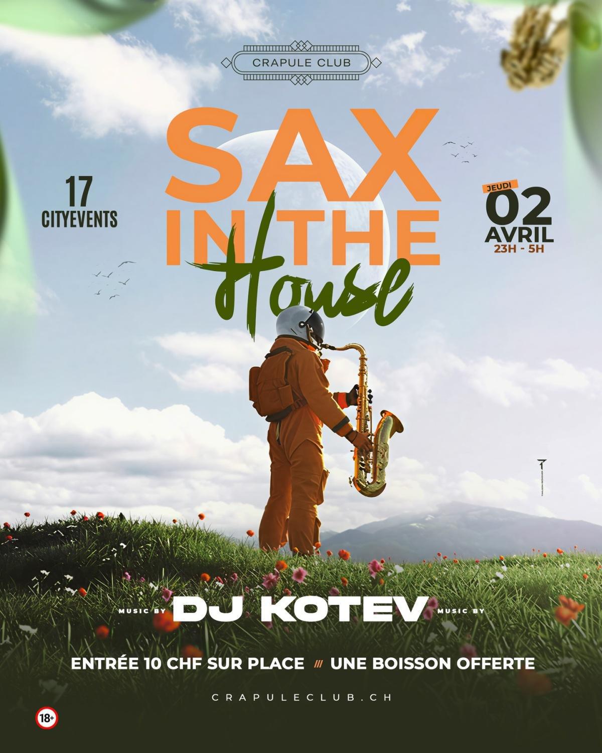 17 CITYEVENTS - SAX IN THE HOUSE 17 CITYEVENTS - SAX IN THE HOUSE