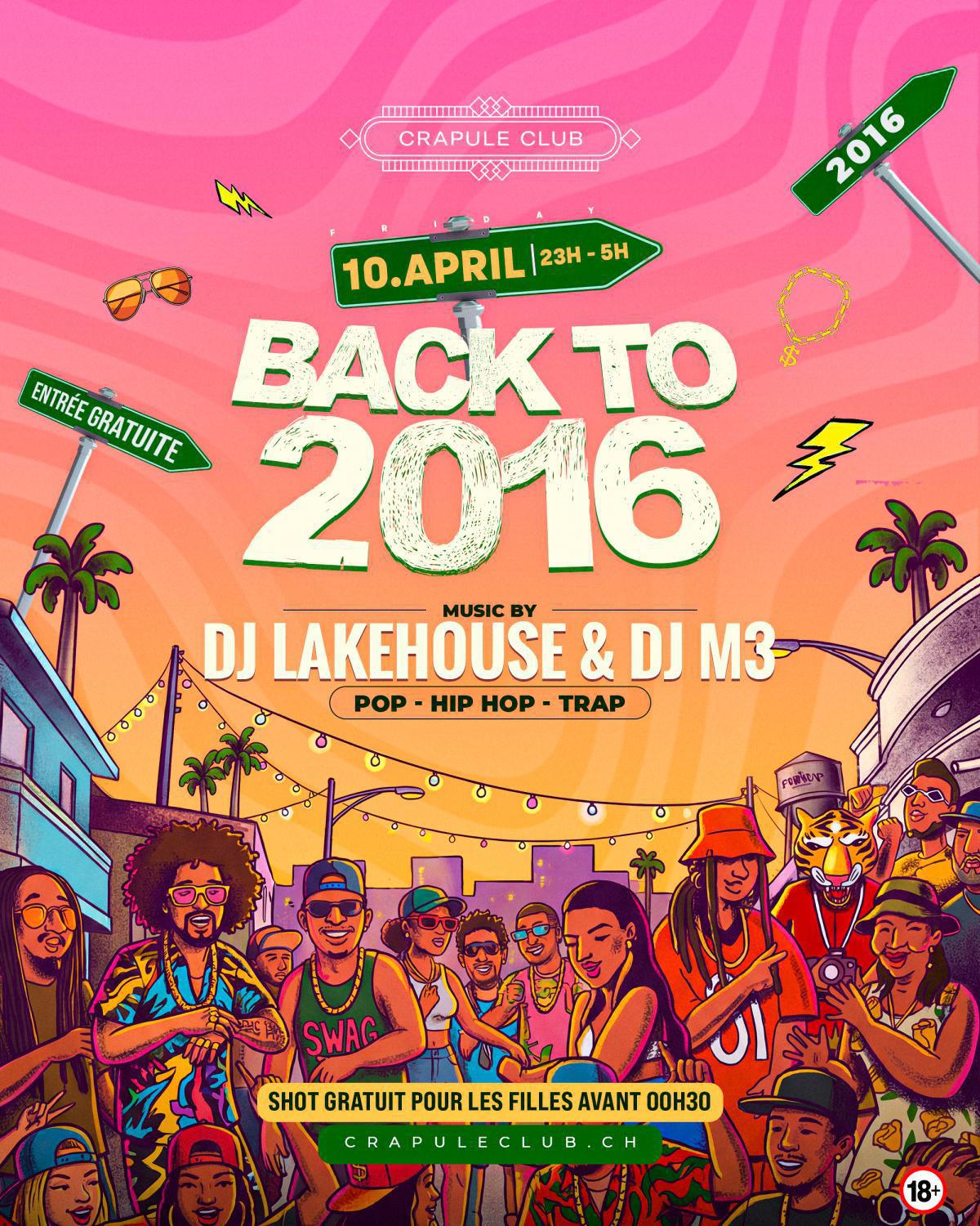 DJ LAKEHOUSE & M3 - BACK TO 2016