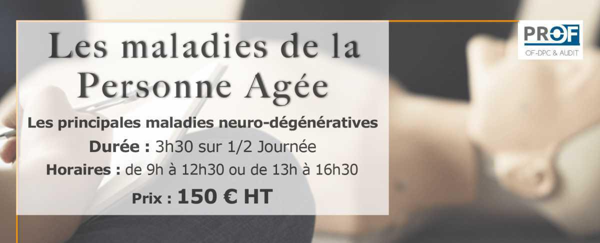 Les pathologies de la Personne Agée Les pathologies de la Personne Agée