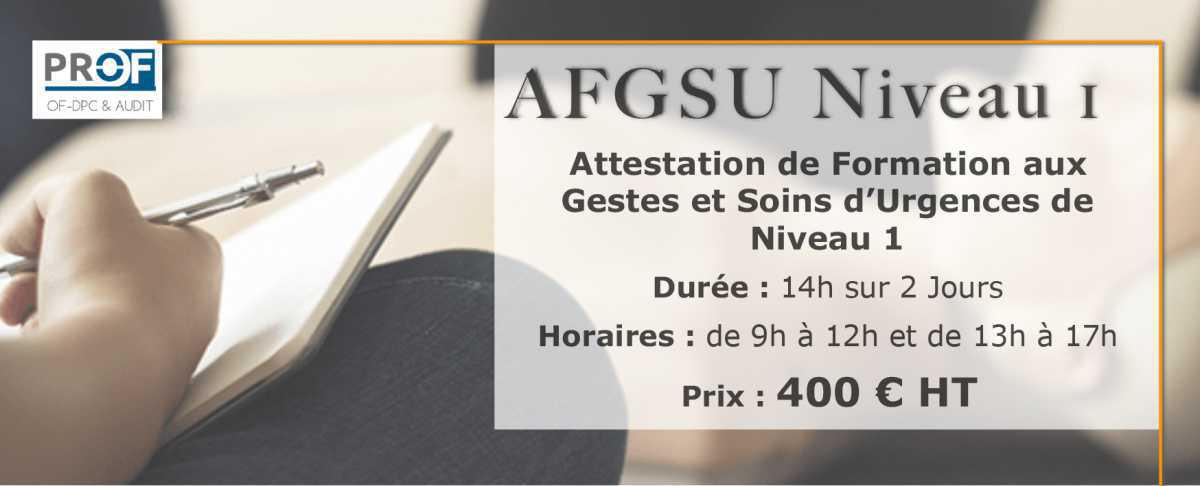 AFGSU niveau 1