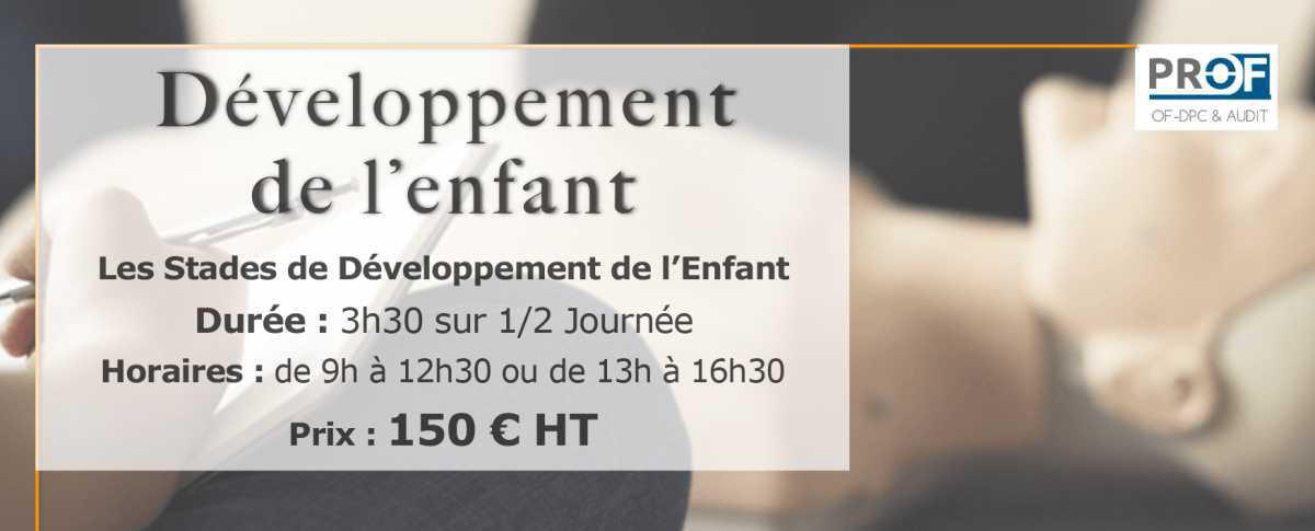 Les stades du développement de l'enfant