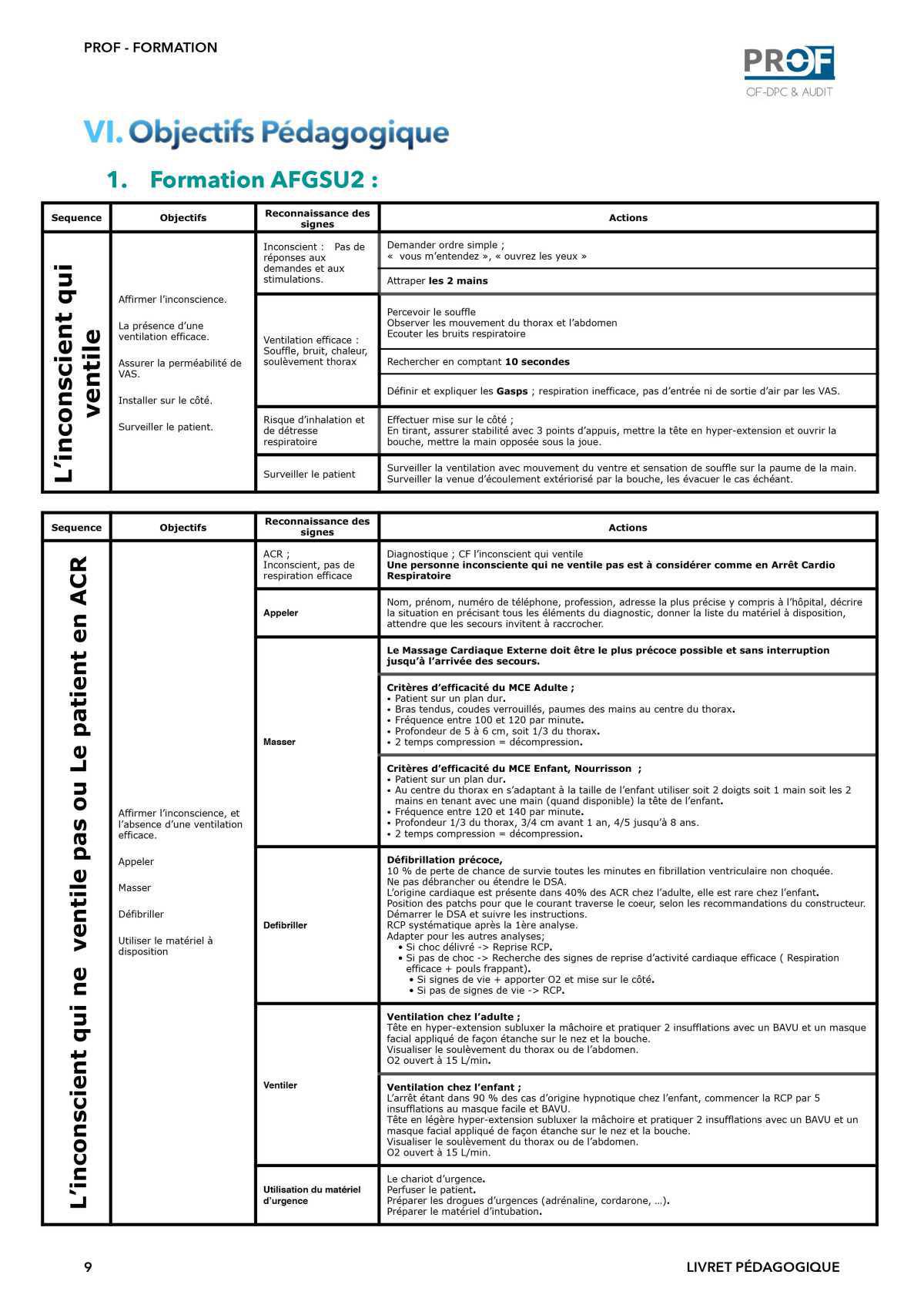 Livret pédagogique apprenant