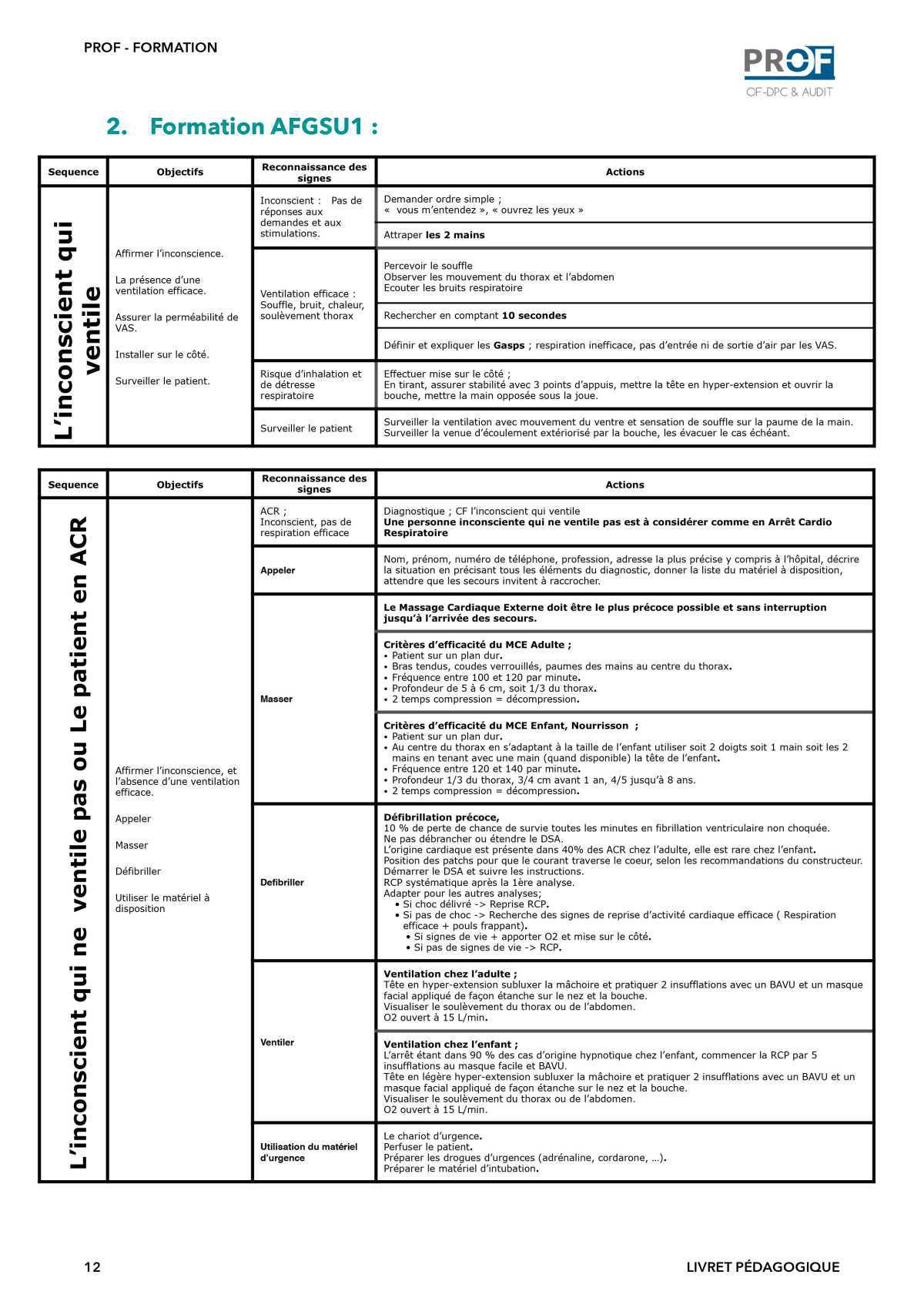 Livret pédagogique apprenant
