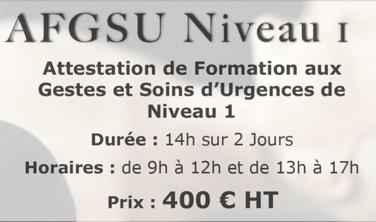 AFGSU niveau 1