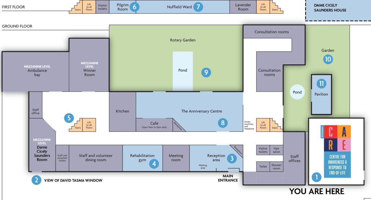 1. St Christopher's Centre for Awareness and Response into End of Life  1. St Christopher's Centre for Awareness and Response into End of Life