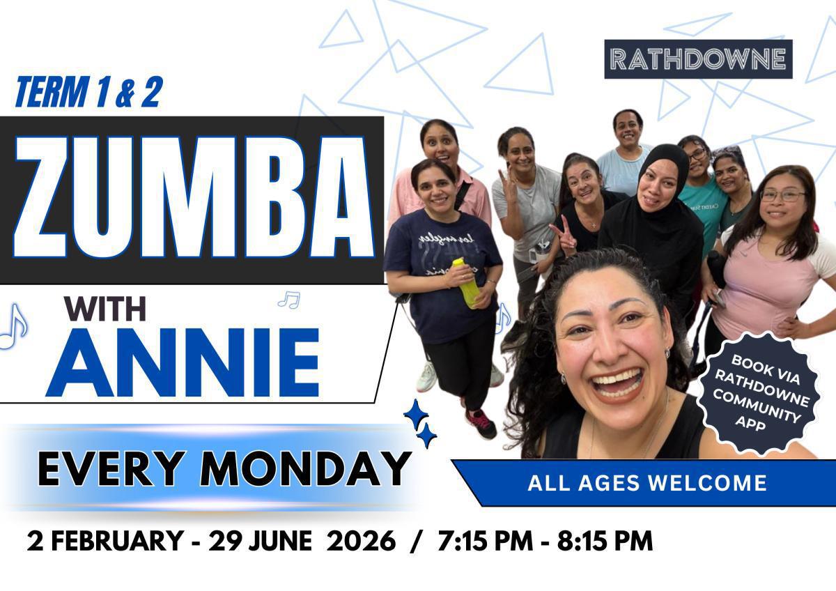 Terms 1 and 2 Classes at Club Rathdowne! Terms 1 and 2 Classes at Club Rathdowne!