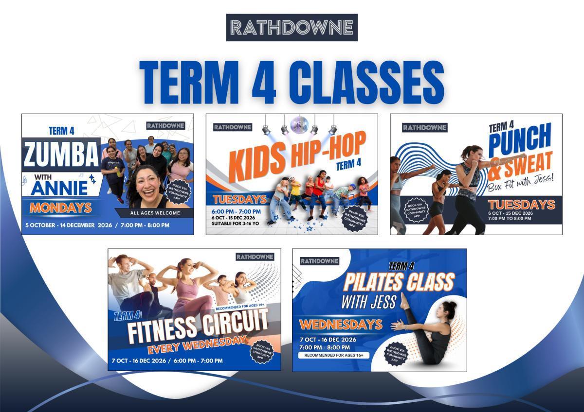 Term 4 Group Fitness Classes