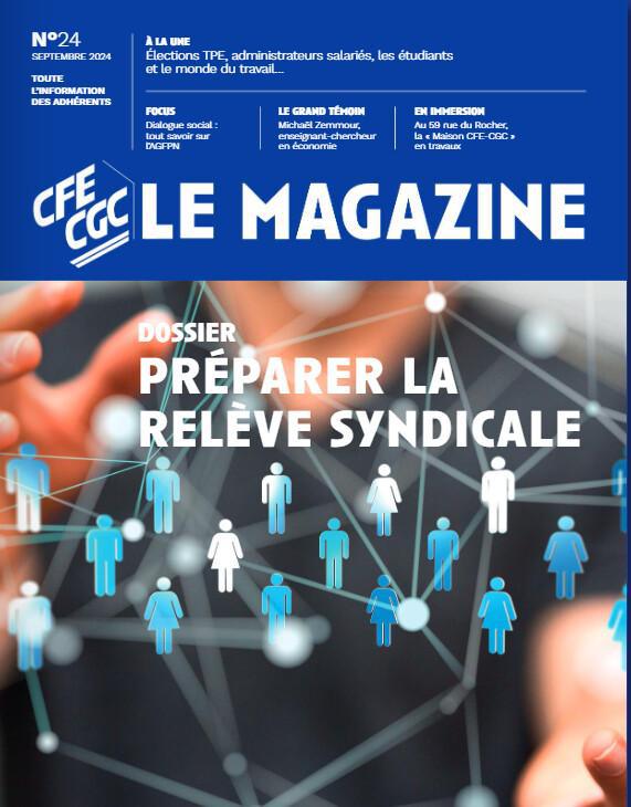 Le magazine de la CFE-CGC du mois d'octobre