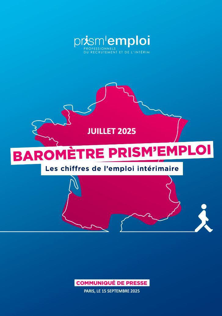 Baromètre du Prisme emploi de juillet 2025