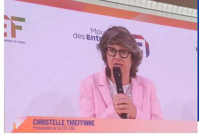 À la ref26, christelle thieffinne donne le ton