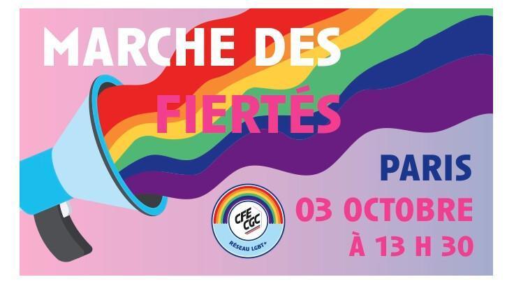 La marche des fiertés 2026 : 03 octobre 2026
