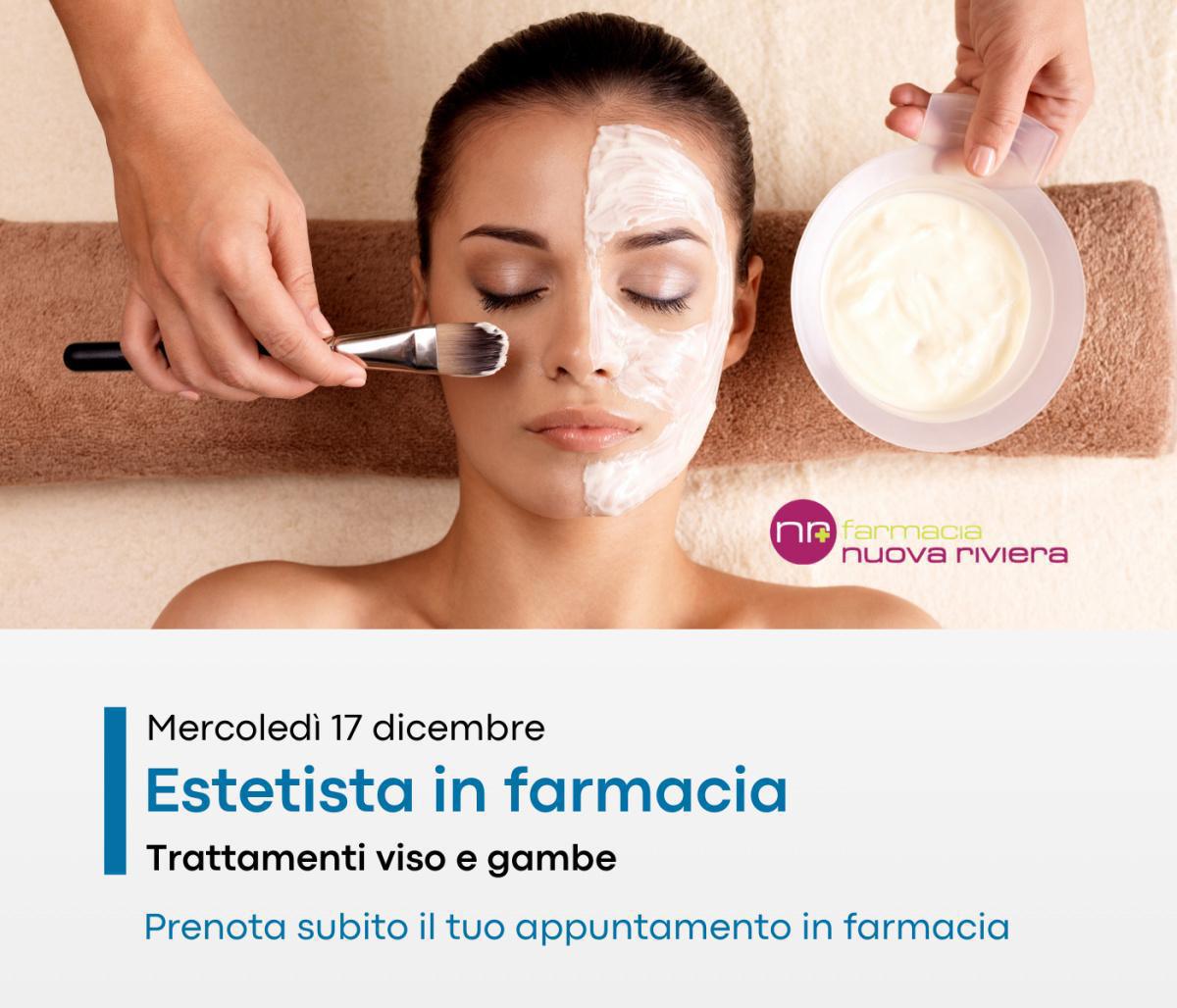 Estetista in farmacia