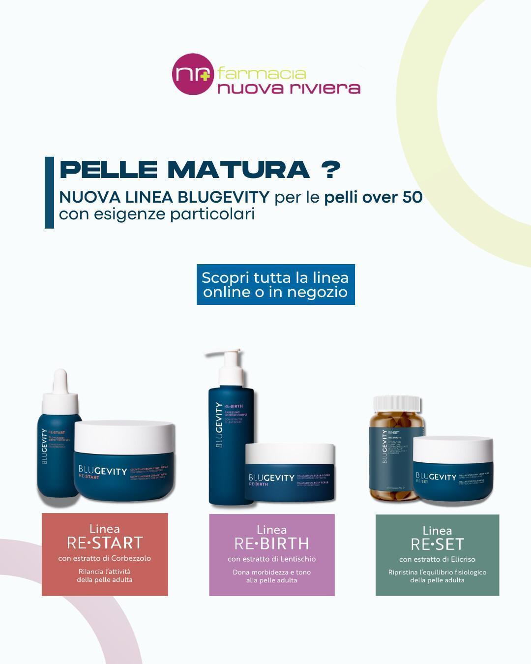 ✨ Nuova linea longevity per pelli mature 