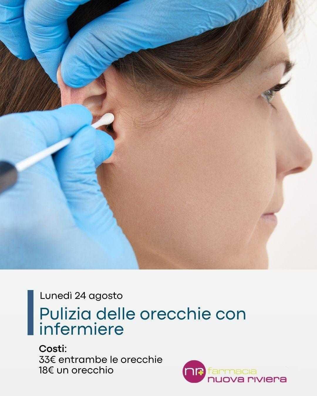 Pulizia delle orecchie Pulizia delle orecchie