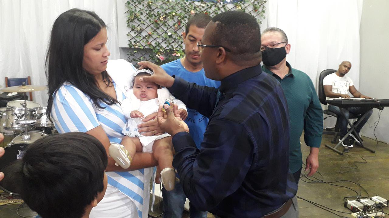 Apresentação da pequena Sofia