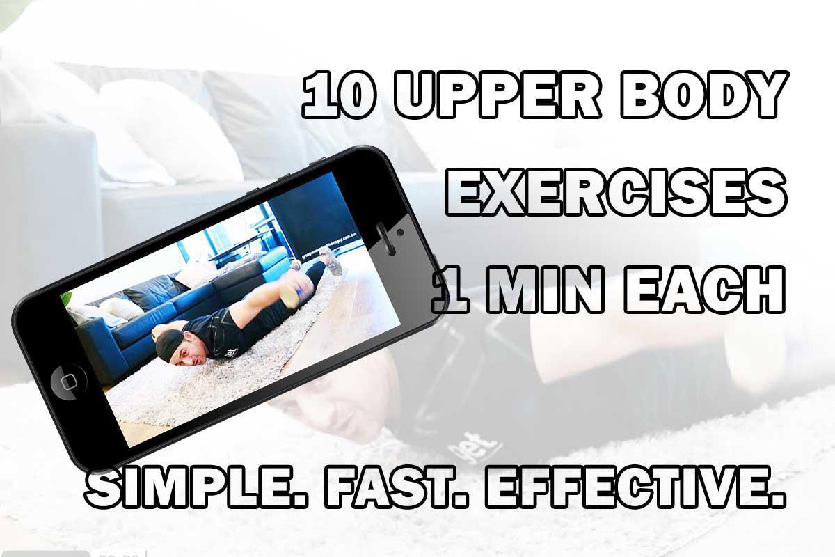 10 x 1 Upper Body Workout 10 x 1 Upper Body Workout