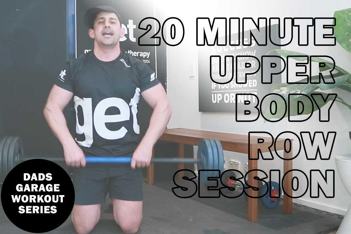 Dads Garage Shoulder Session Dads Garage Shoulder Session