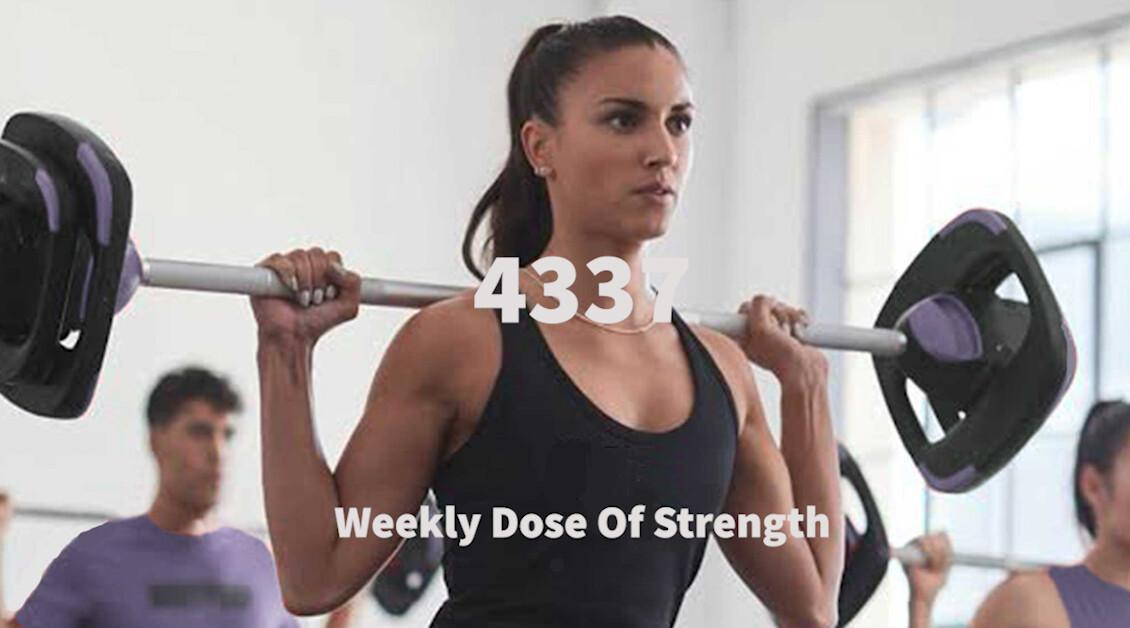 Weekly Dose Of Strength 🏋️♀️ Weekly Dose Of Strength 🏋️♀️