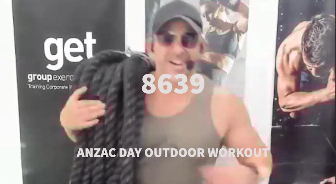 Anzac Day Outdoor Workout 🔥 🏉 🍻