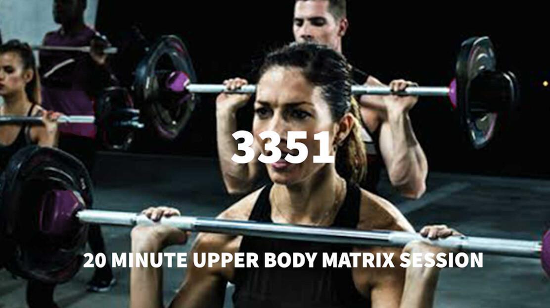 20 Minute Upper Body Matrix Session 20 Minute Upper Body Matrix Session