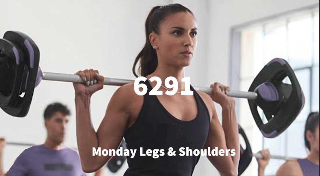 Monday Legs & Shoulders 🏋️♀️ Monday Legs & Shoulders 🏋️♀️